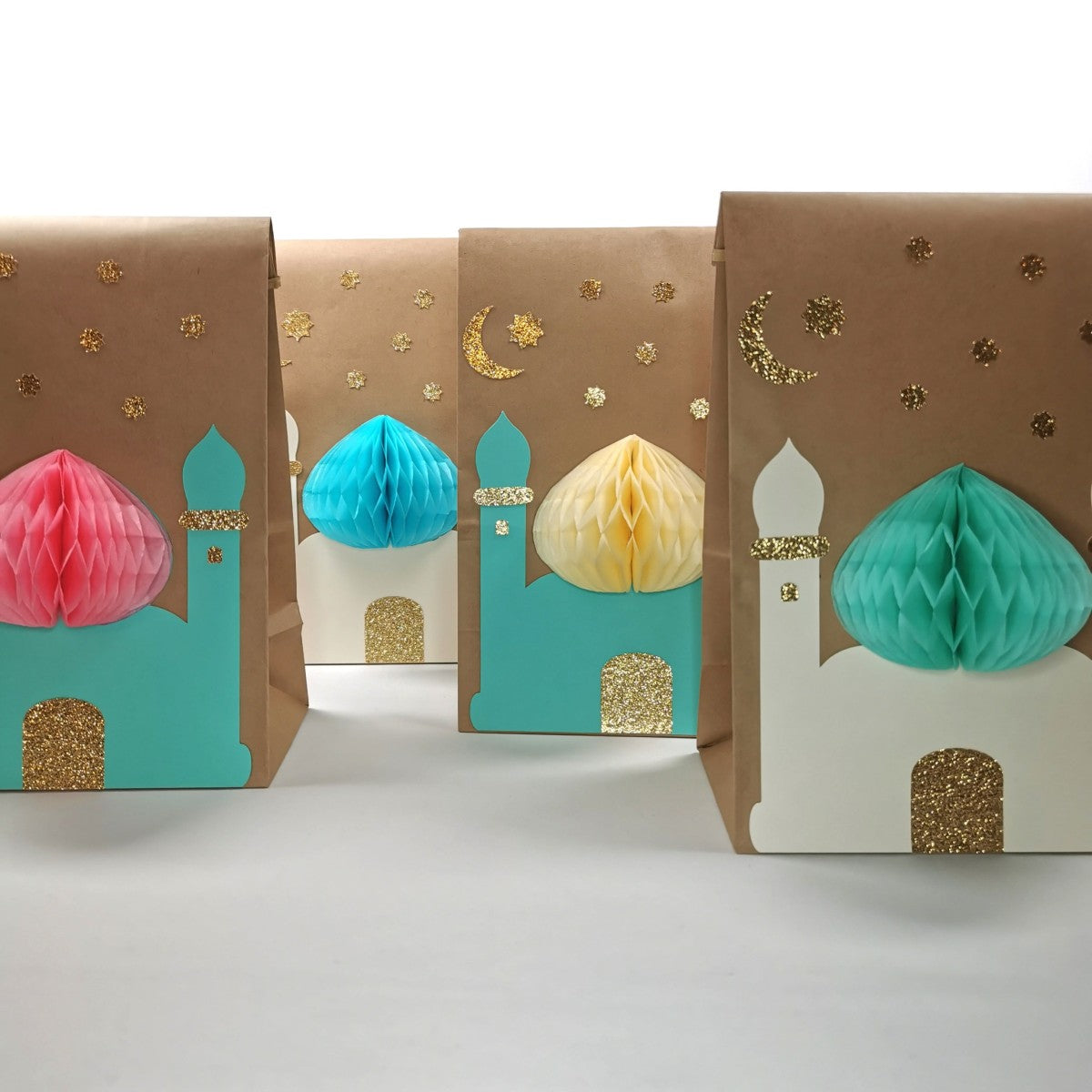 Moschee Papiertüten Set (4er Set)