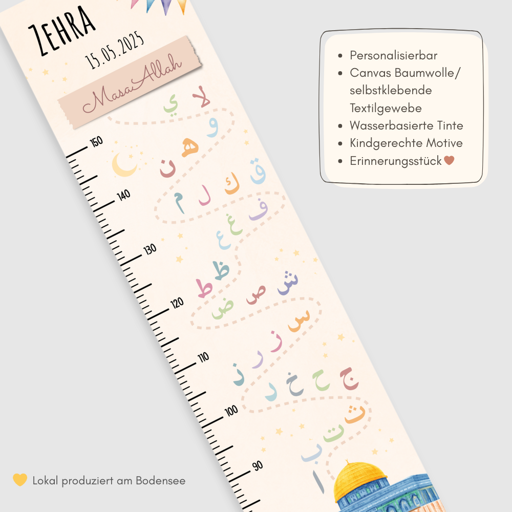Kinder Messlatte Qubbat as-Sachra