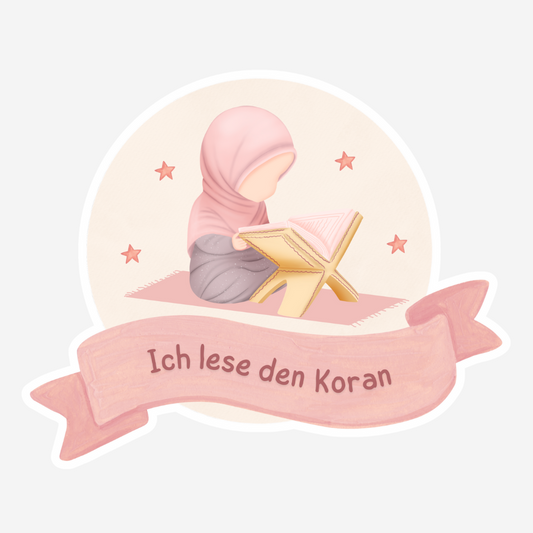 Ich lese den Koran - Mädchen