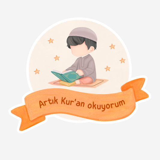 Artk Kuran okuyorum - Junge