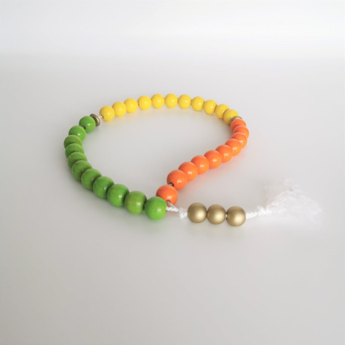 Holzperlen zum Basteln einer Gebetskette