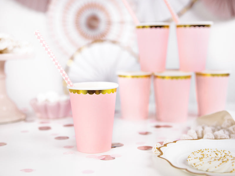 Fincan pembe / nane (6 adet)