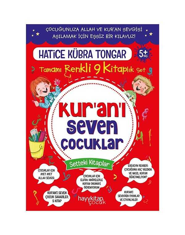 Kuranı Seven Çocuklar Seti (9 Kitap)