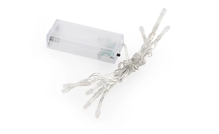 LED-Lichterkette mit 10 Birnchen