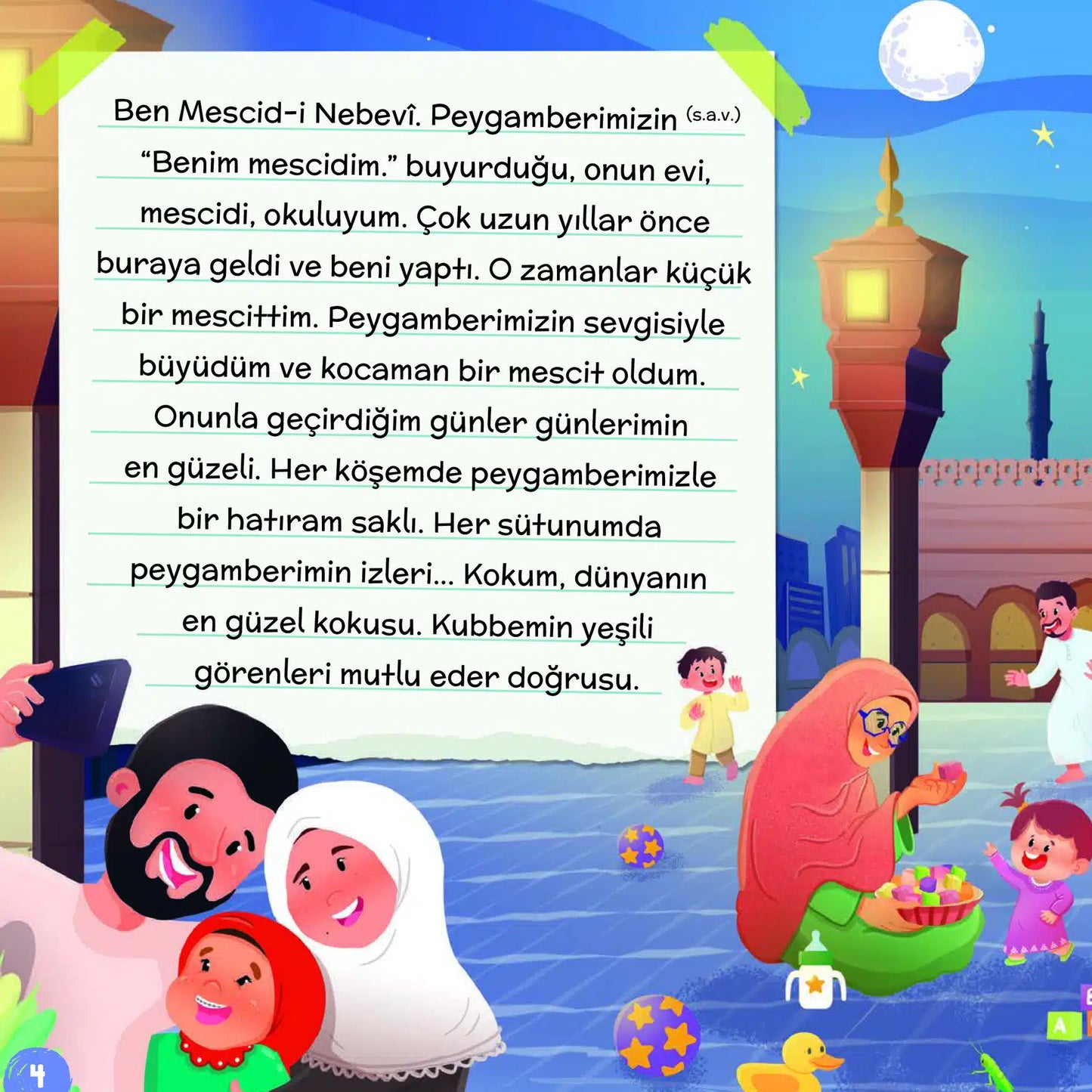Mescid-i Nebevi ve Çocuk