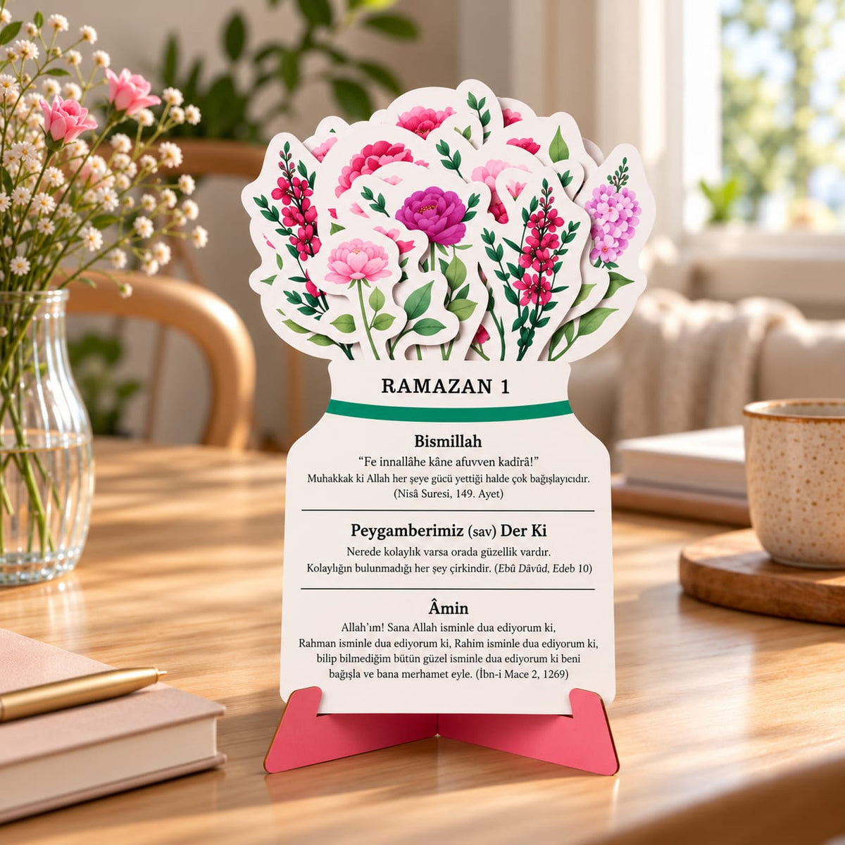 Ramazan Çiçekleri - 30 Günlük Ramazan Takvimi - Ön Sipariş