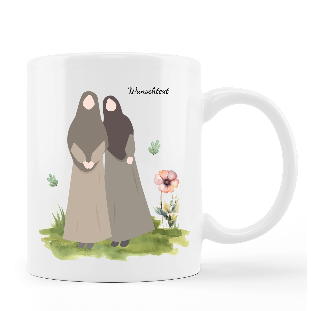 Tasse Shukran personalisierbar