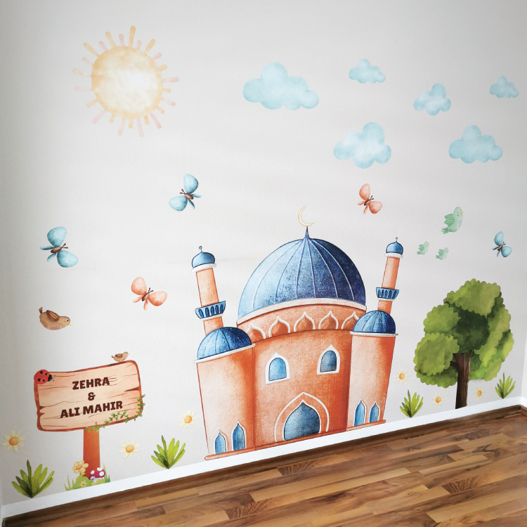 Duvar sticker doğa kişiselleştirilebilir