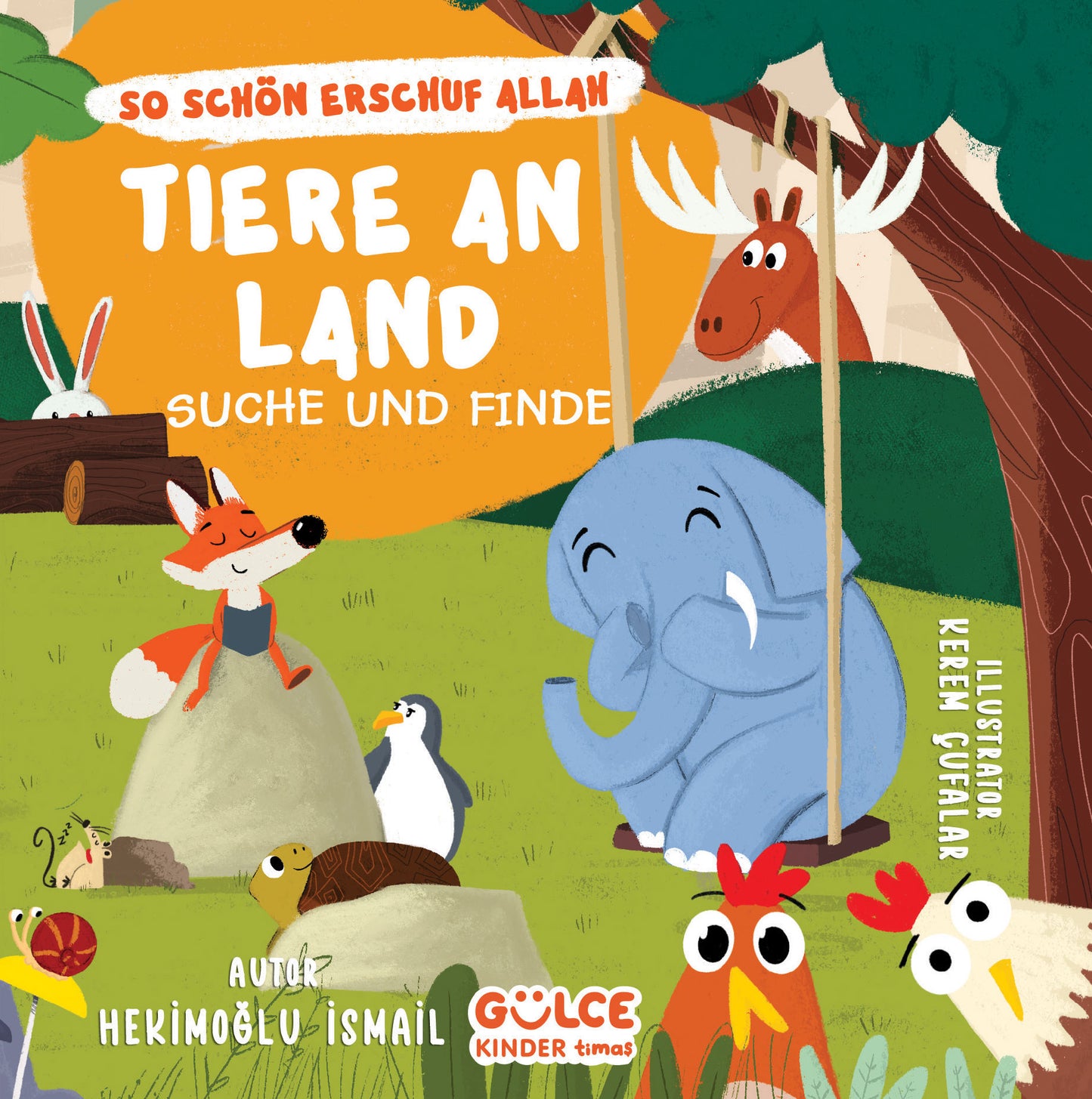 Tiere an Land – suche & finde