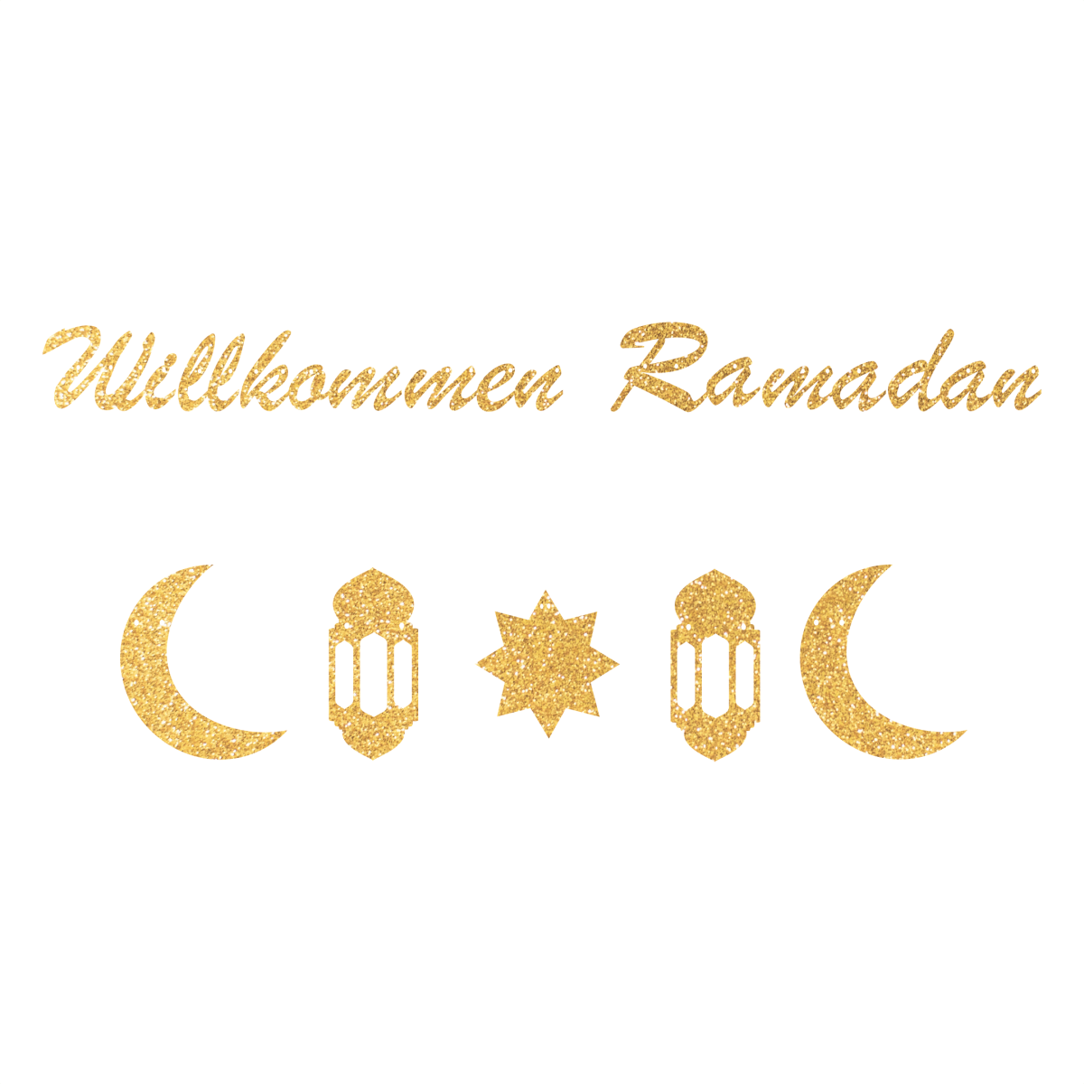 Hoş geldin Ramazan çelengi - el yazısı yazısı