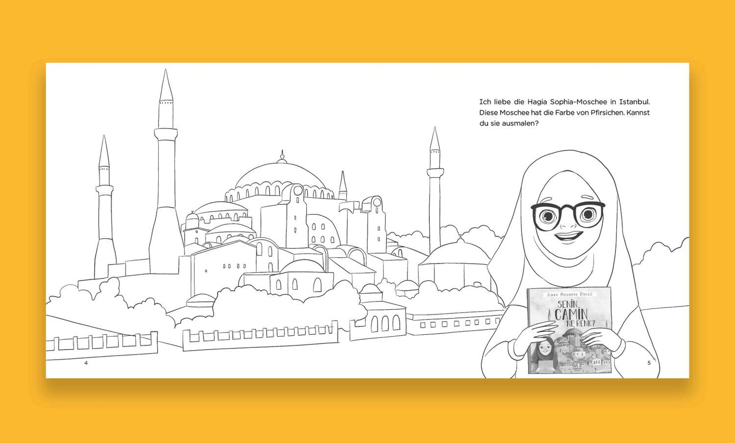 Deine Moschee Malbuch