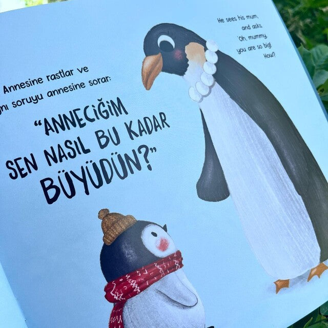 Büyümek isteyen Penguen