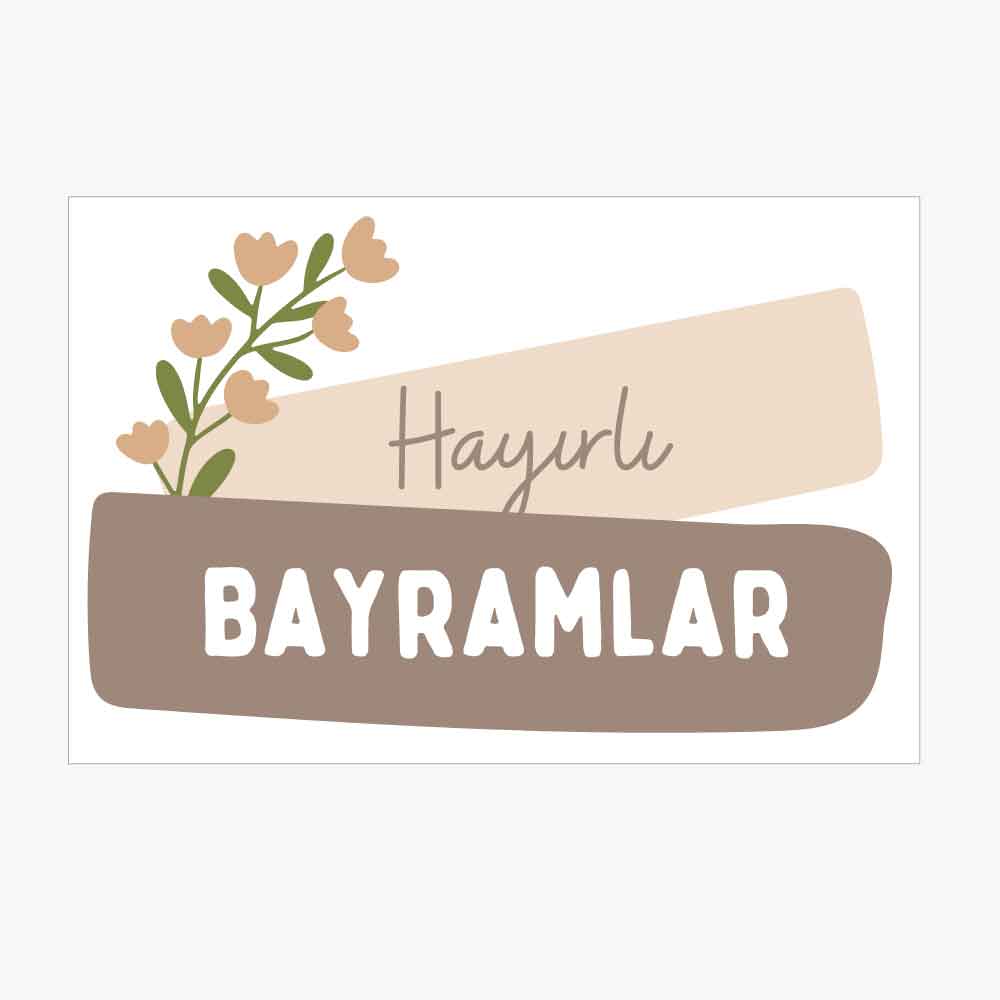 Hayirli Bayramlar-Sticker