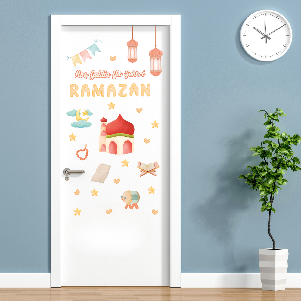 Ramazan Kapı ve Duvar Sticker Seti