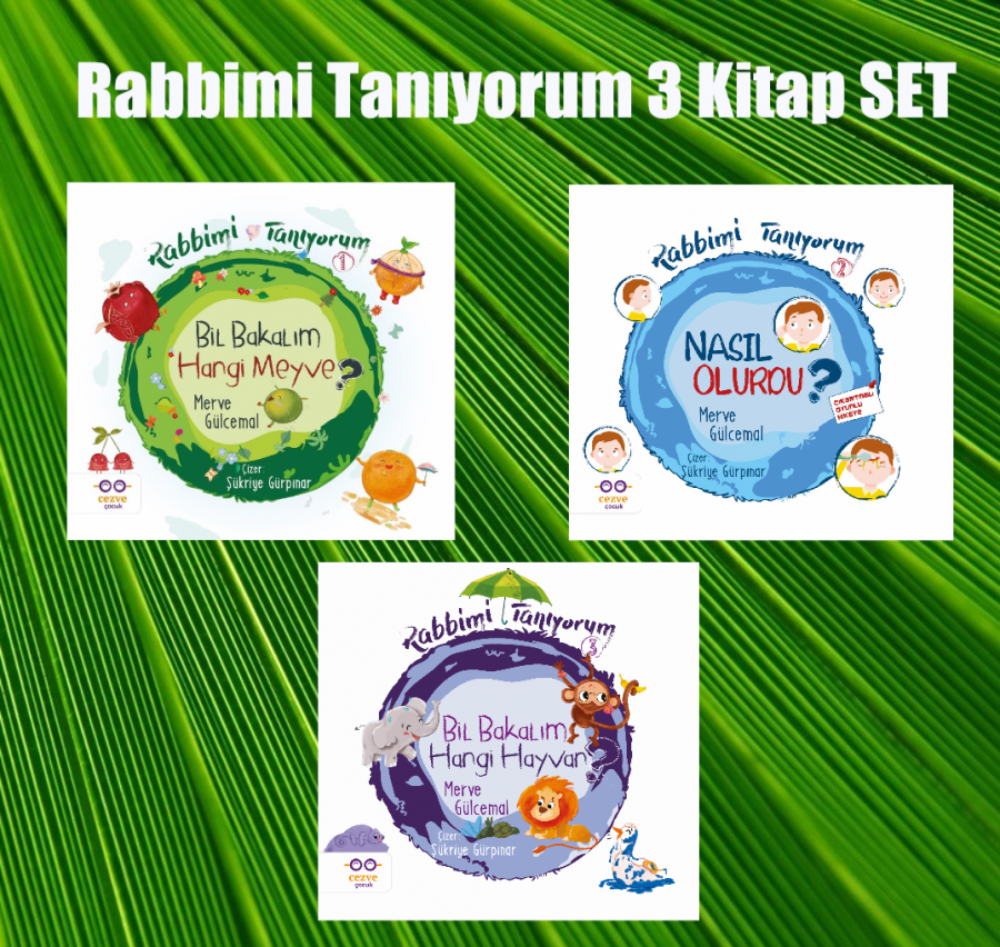 Rabbimi Tanıyorum 3'lü Set