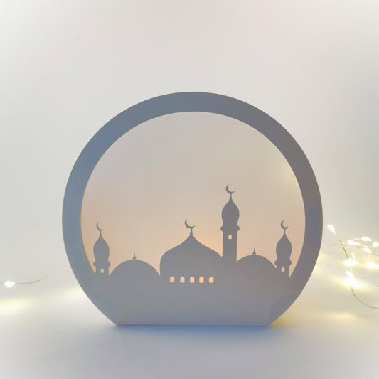 Moschee-Silhouette Tischlaterne