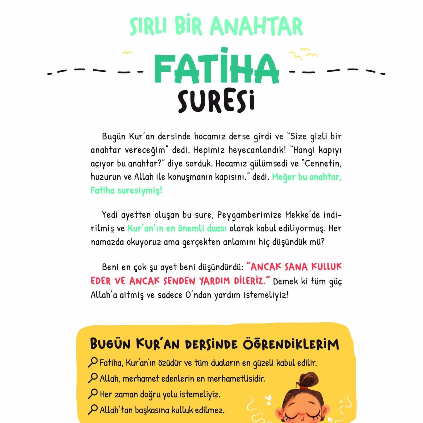 Kisa Sureler Günlüğüm – Kur’an’ı Keşfe Çıkıyoruz