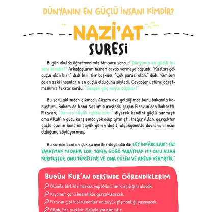 Kisa Sureler Günlüğüm – Kur’an’ı Keşfe Çıkıyoruz