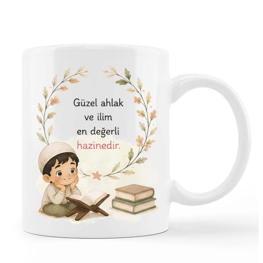 Güzel Ahlak - Personalisierte Tasse oder Spardose