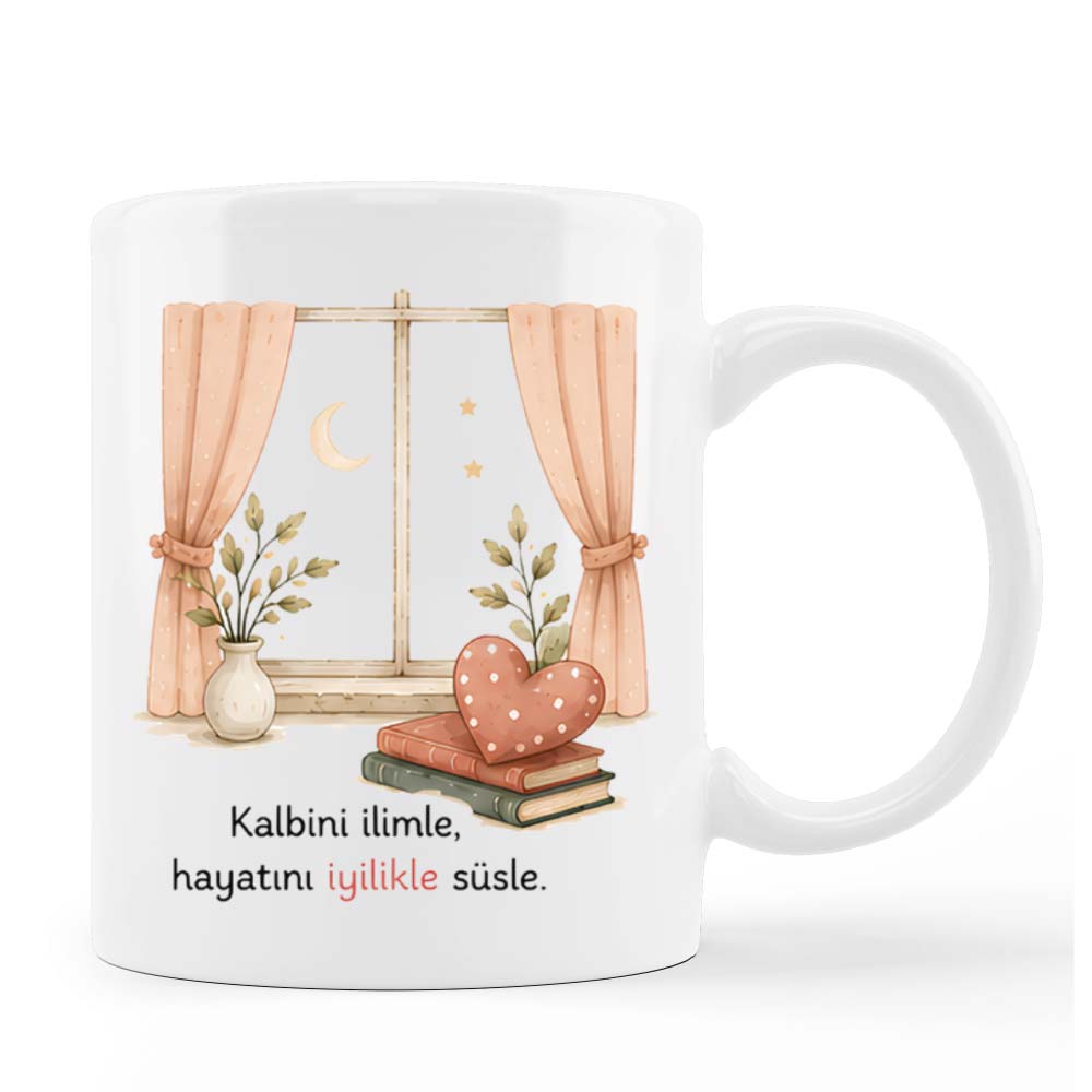 Ilim Bahcesi - Pencere - Personalisierte Tasse oder Spardose
