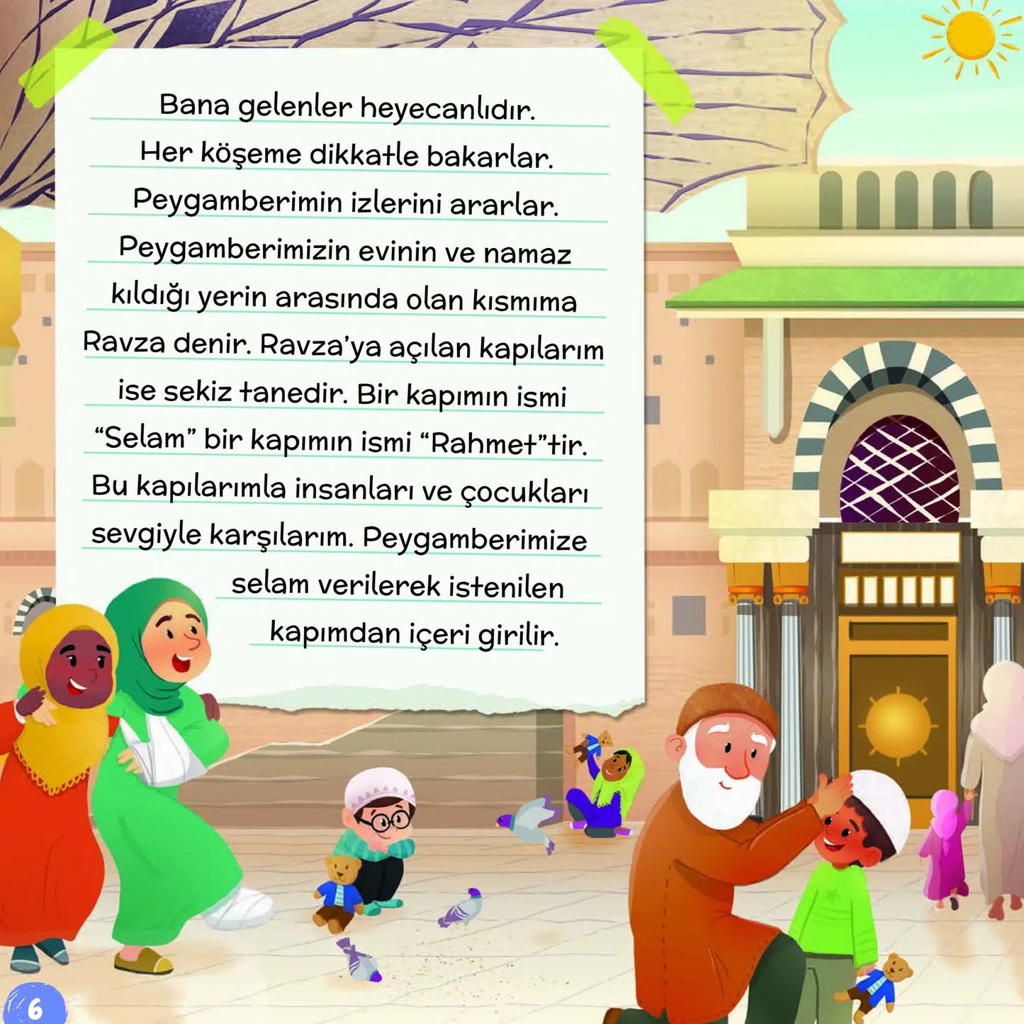Mescid-i Nebevi ve Çocuk