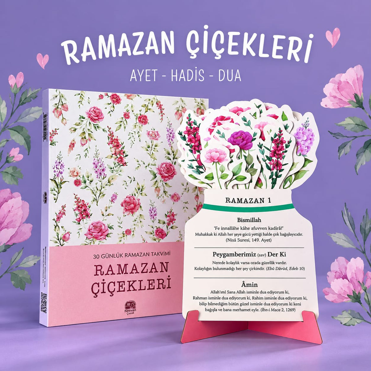 Ramazan Çiçekleri - 30 Günlük Ramazan Takvimi - Ön Sipariş