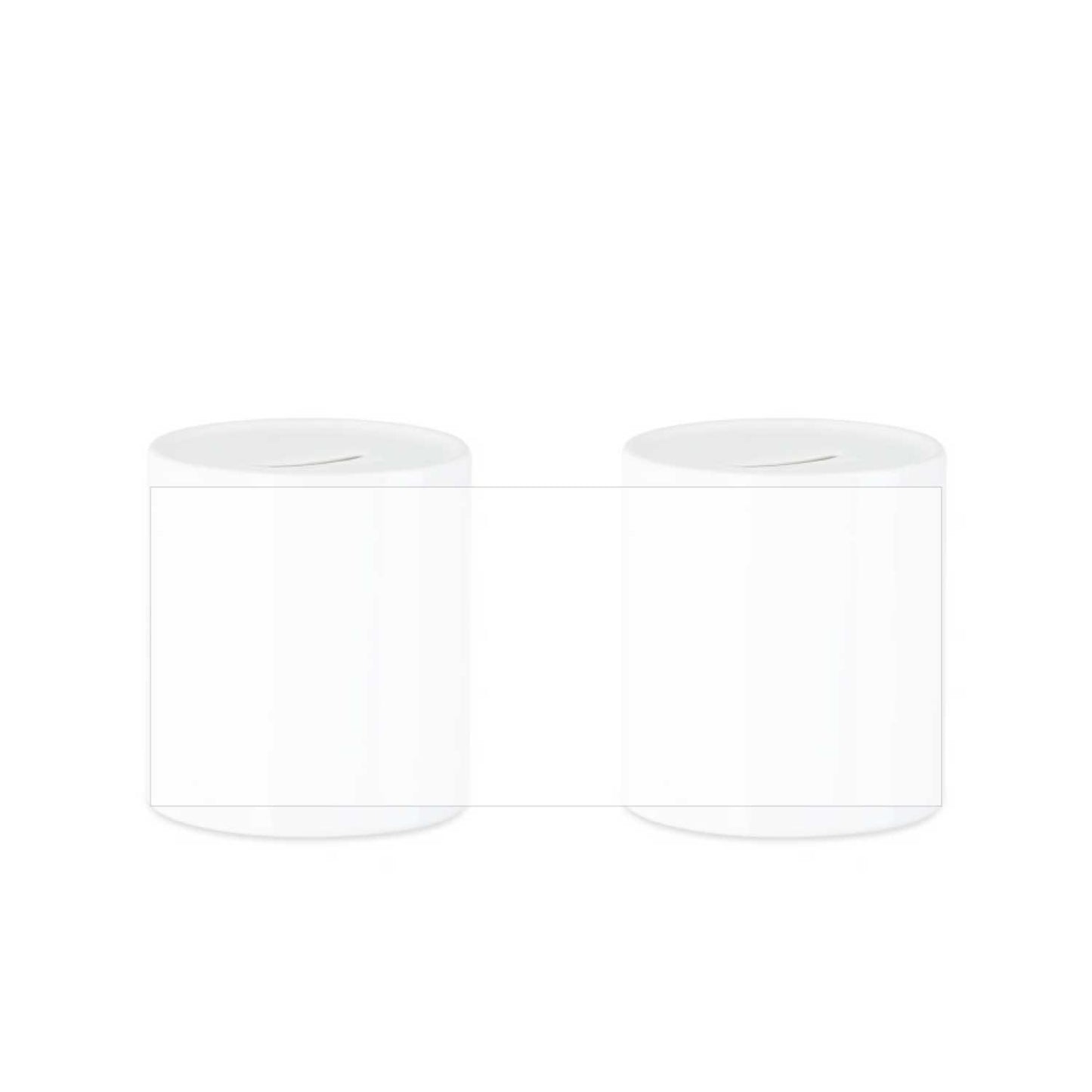 Blumenmond im Laternenlicht - Personalisierte Tasse oder Spardose