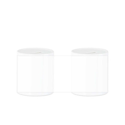 Blumenmond im Laternenlicht - Personalisierte Tasse oder Spardose