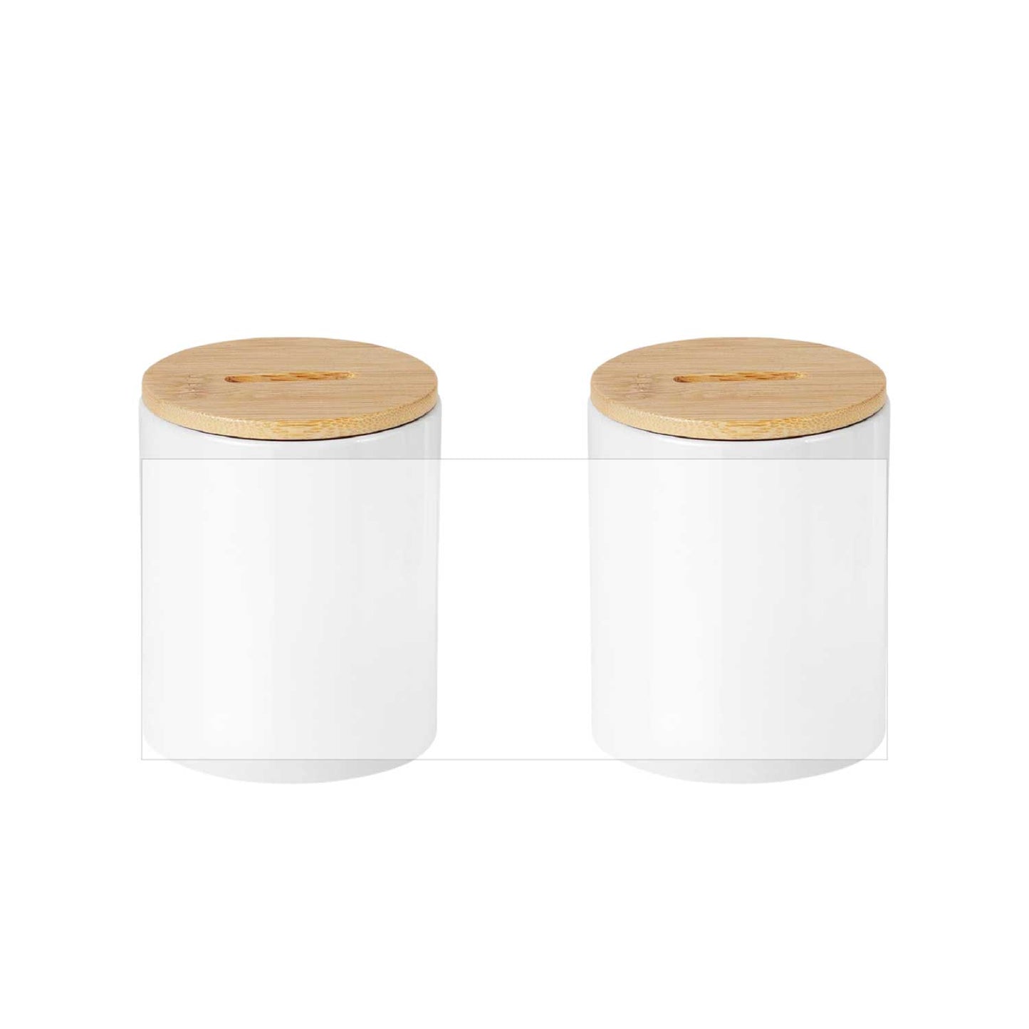 Blumenmond im Laternenlicht - Personalisierte Tasse oder Spardose