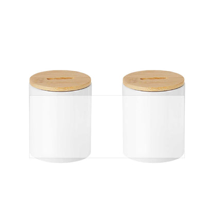 Blumenmond im Laternenlicht - Personalisierte Tasse oder Spardose