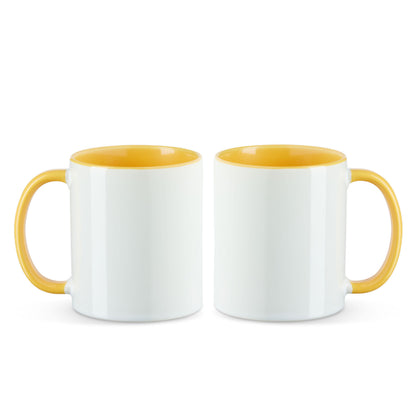 Mädchen mit Tasse - Tasse personalisierbar