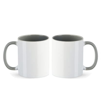 Mädchen mit Tasse - Tasse personalisierbar