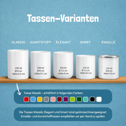 Frühling - Tasse personalisierbar
