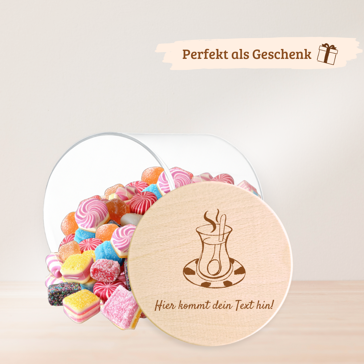 Vorratsglas Tee personalisierbar