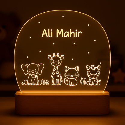 Ali Mahir Nachtlampe - breitere Form, dunkler