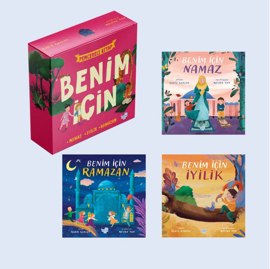 Benim için seti (3 pencereli Kitap)