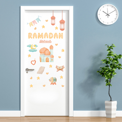 Ramadan Türsticker/Wandsticker Set